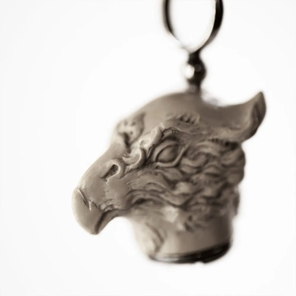 Griffin pendant white - final sale