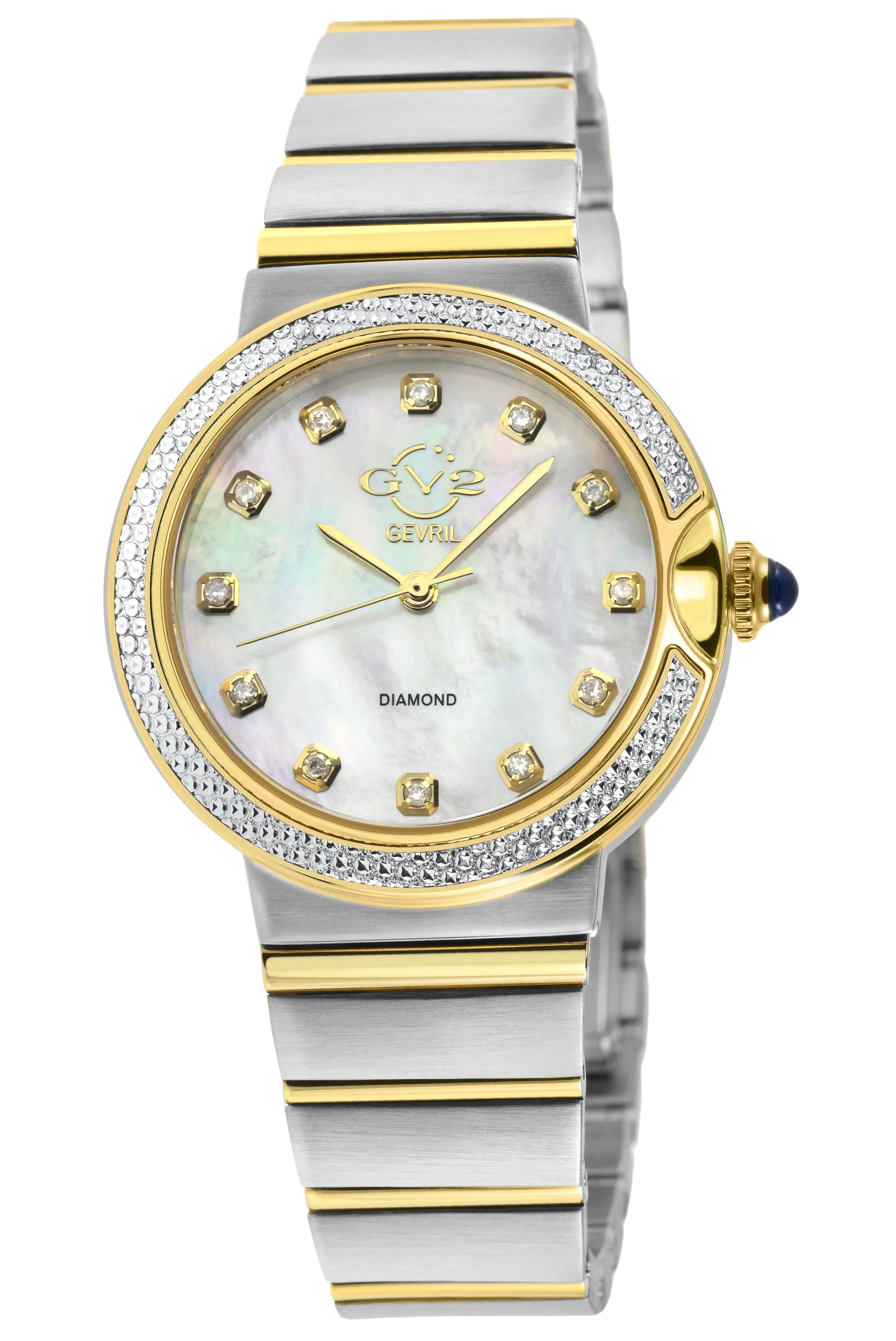 GV2 by Gevril Women's Sorrento 32mm Quartz Watch 12444B