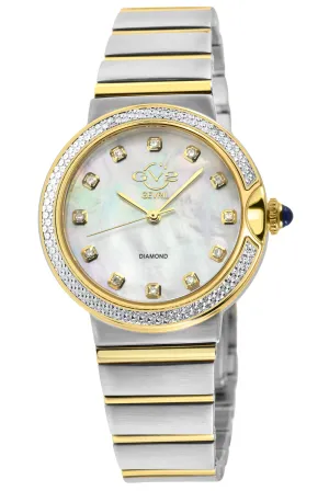 GV2 by Gevril Women's Sorrento 32mm Quartz Watch 12444B