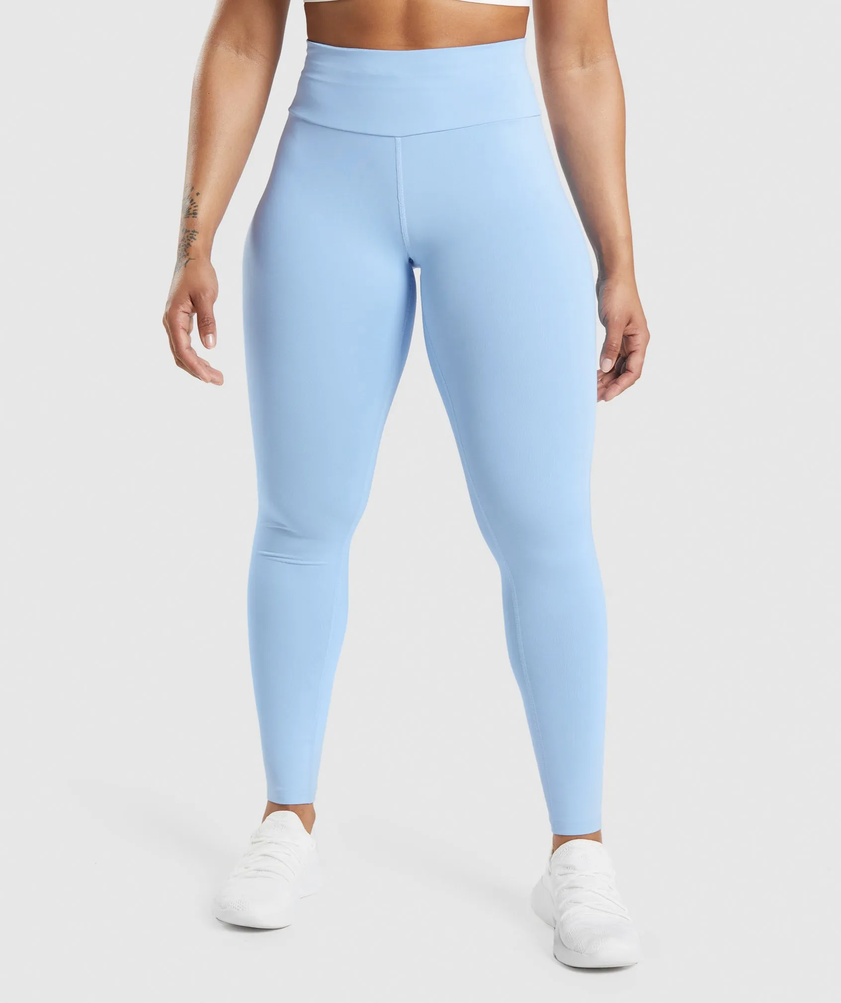 Gymshark Speed Leggings - Moonstone Blue