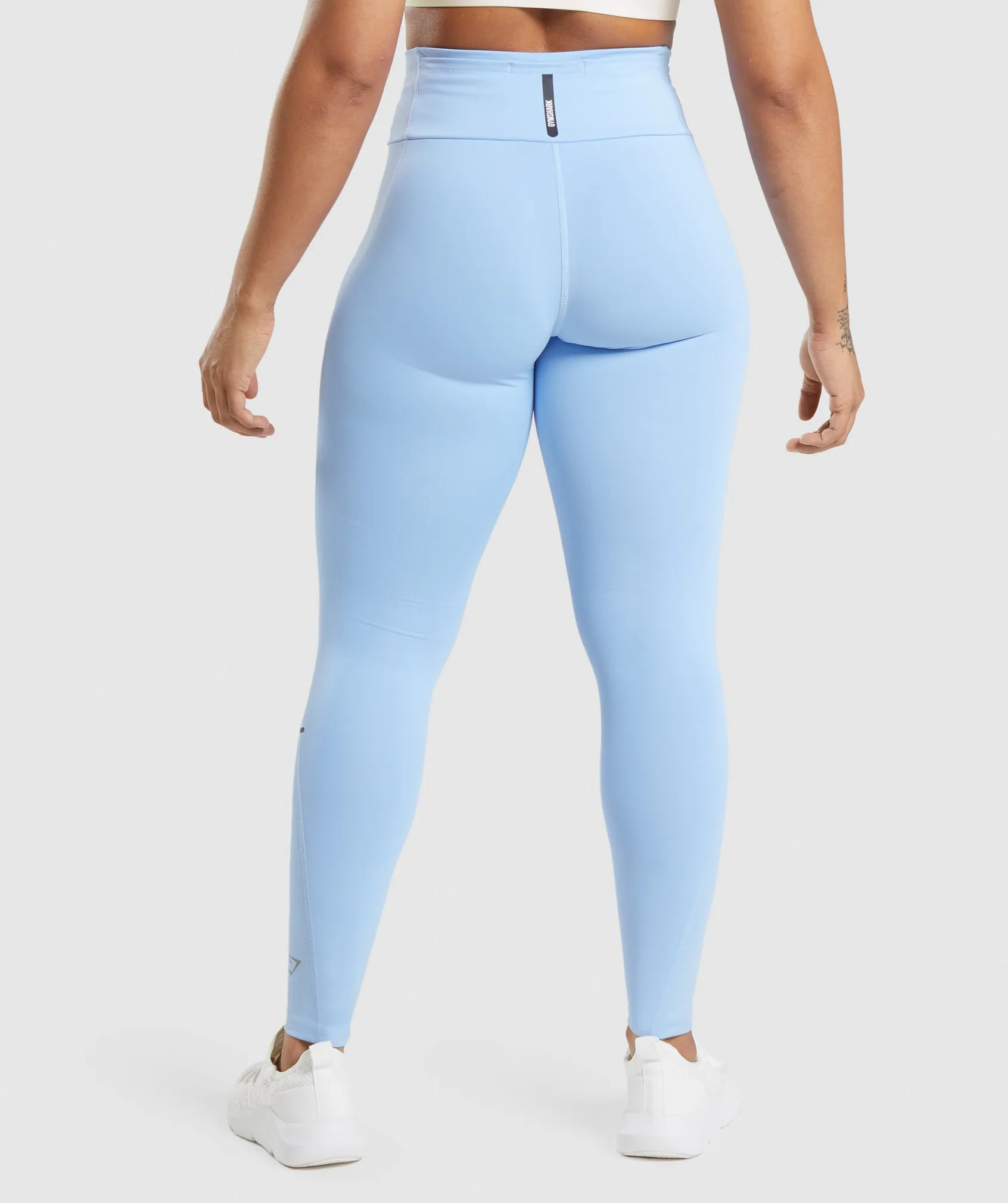 Gymshark Speed Leggings - Moonstone Blue