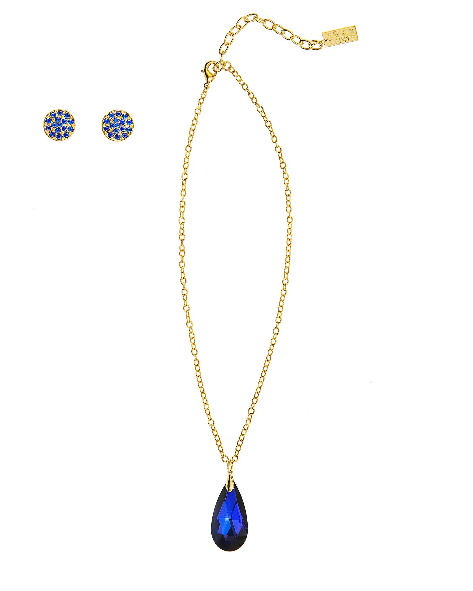 HOLIDAY GLAM GIFT SET (GOLD/SAPPHIRE)