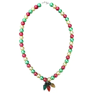 Holiday Lights Multi-Color Beaded Necklace