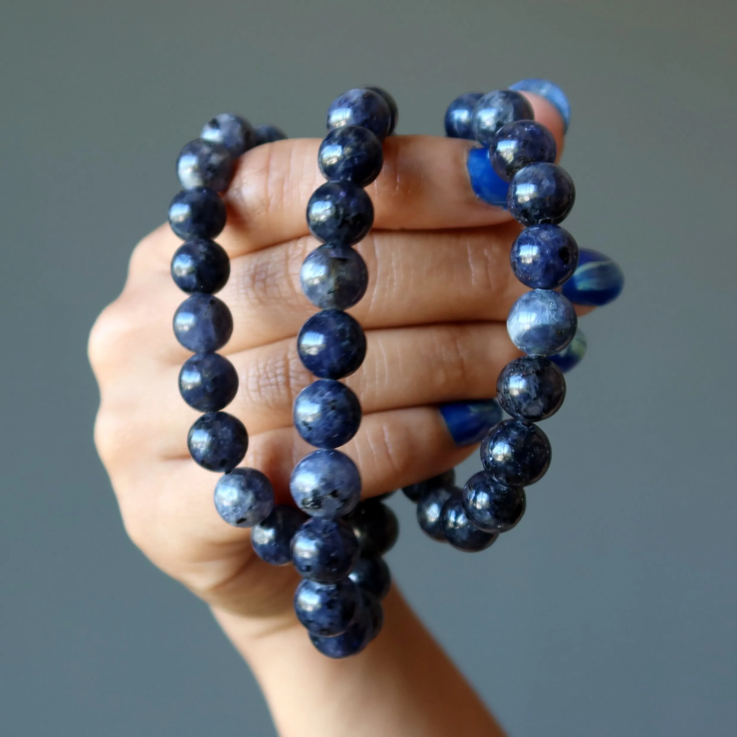 Iolite Bracelet Financial Freedom