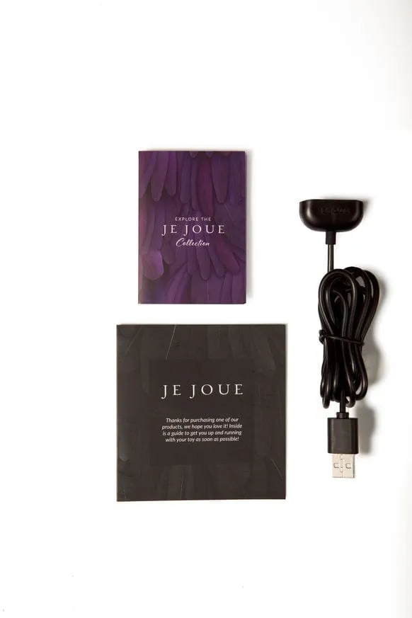 Je Joue Onyx Vibrating Butt Plug