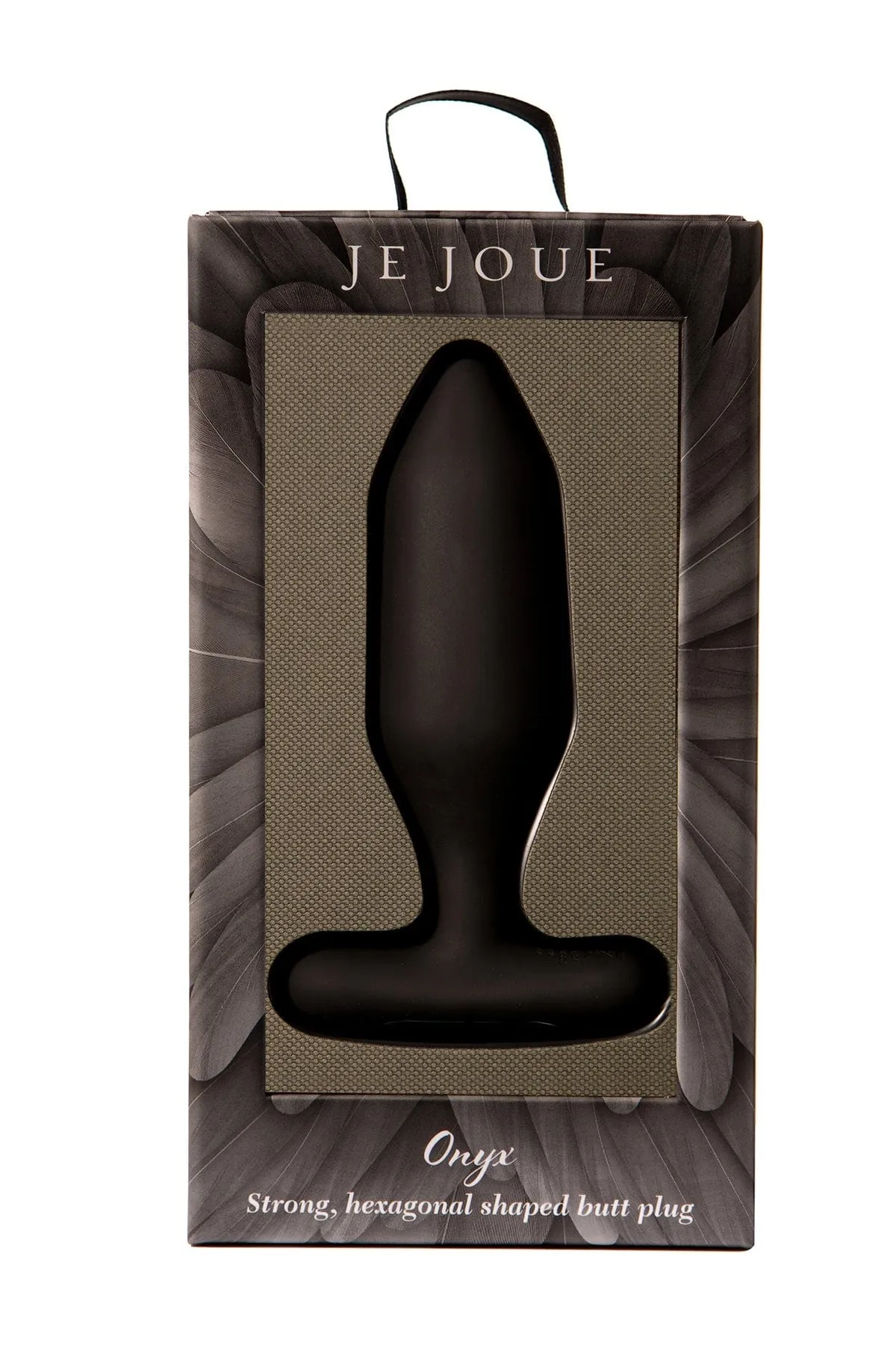 Je Joue Onyx Vibrating Butt Plug