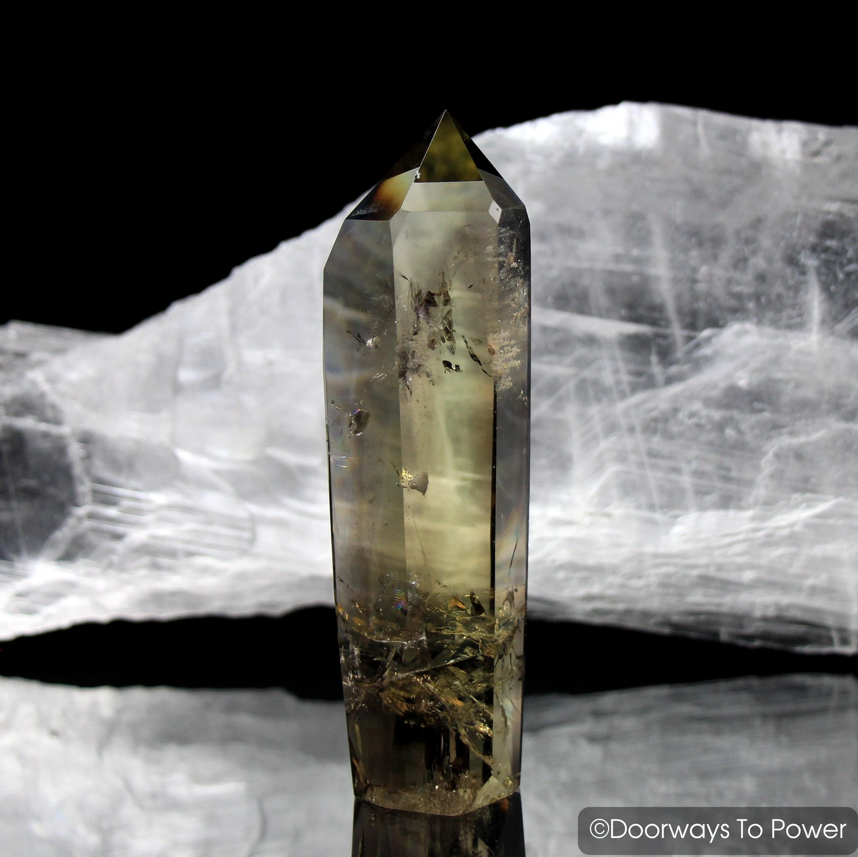 John of God Crystal Citrine & Smoky Phantom Quartz Manifest Spirit Isis