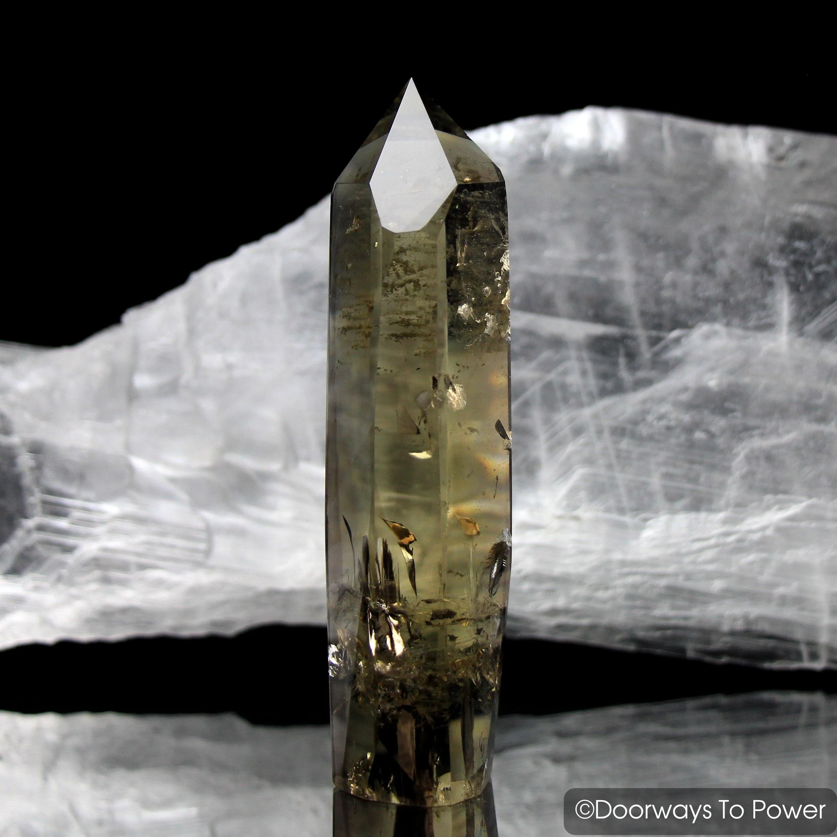 John of God Crystal Citrine & Smoky Phantom Quartz Manifest Spirit Isis