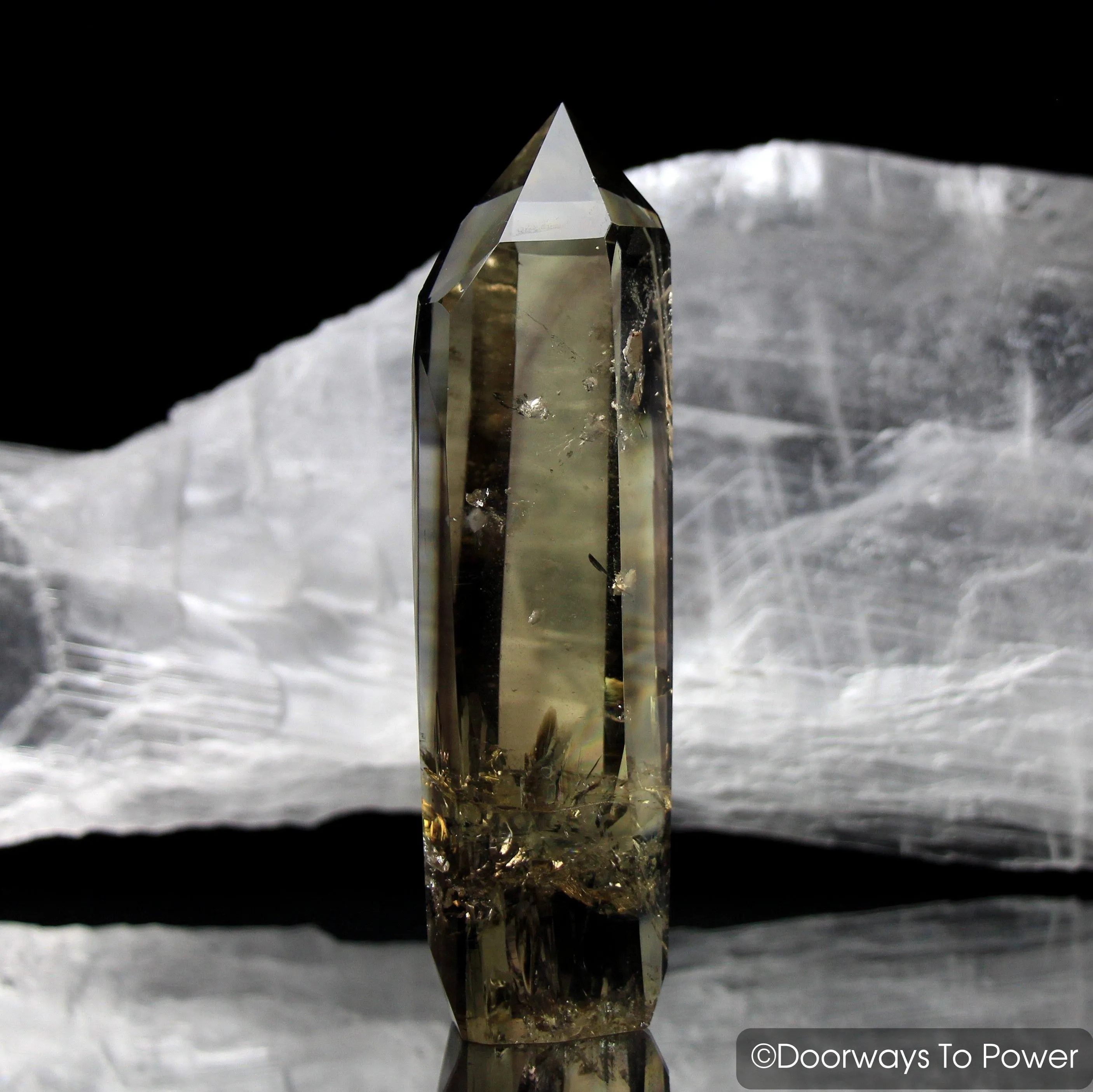 John of God Crystal Citrine & Smoky Phantom Quartz Manifest Spirit Isis