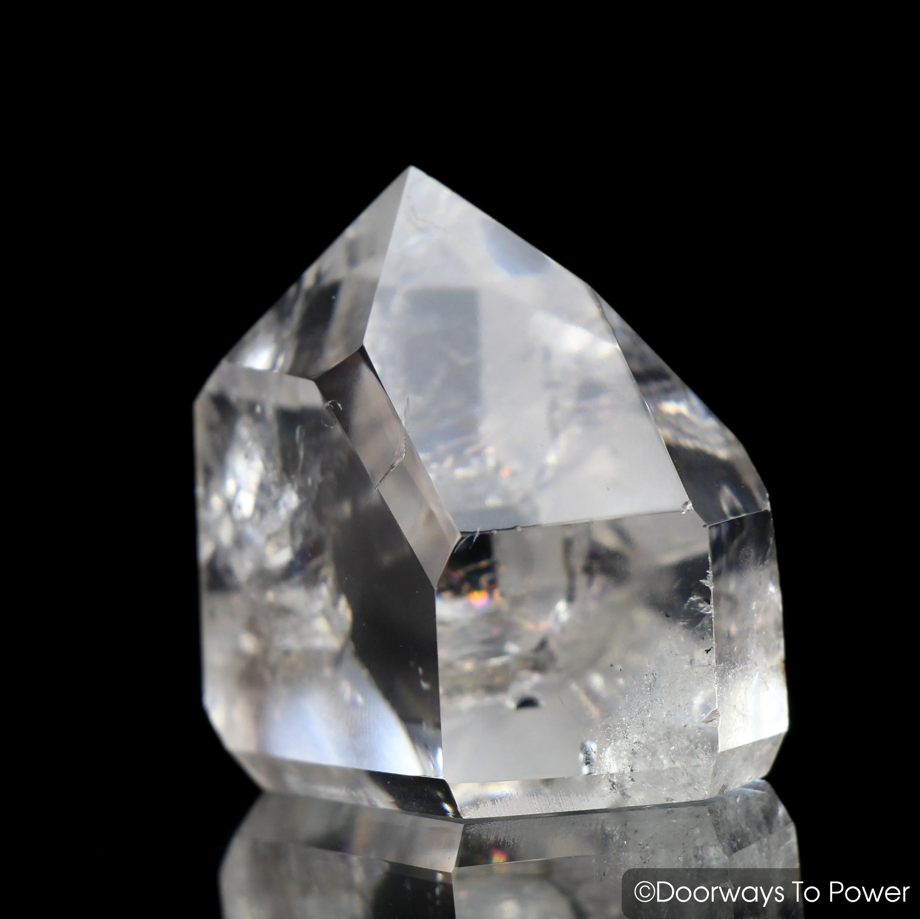 John of God Crystal Manifestation Quartz Casa Crystal Point 'Karmic Healing'