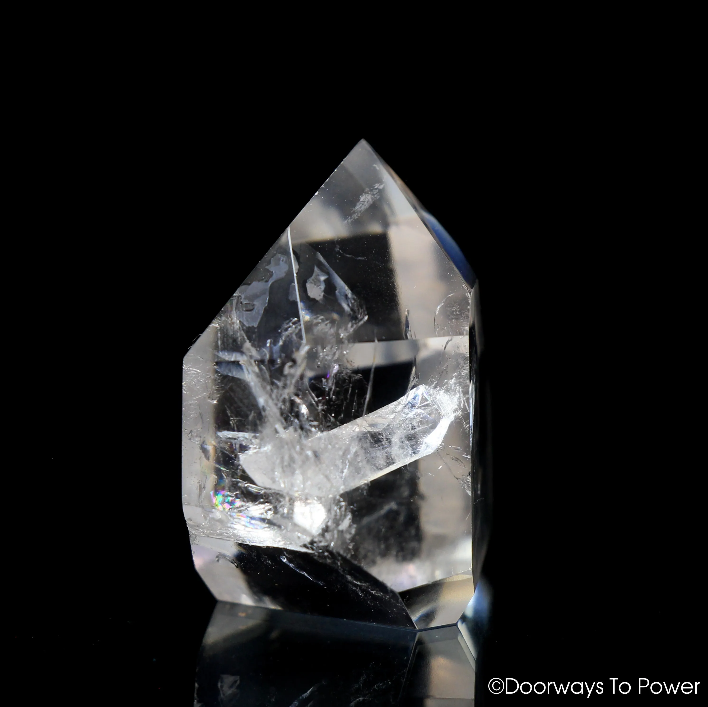 John of God Crystal Manifestation Quartz Casa Crystal Point 'Karmic Healing'