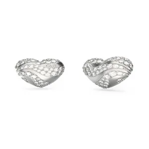 Ladies 13mm Heart Waves Stud Earrings UBE04504RH