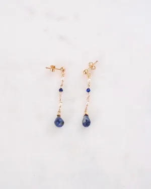 Lapis lazuli Bohemian Earrings