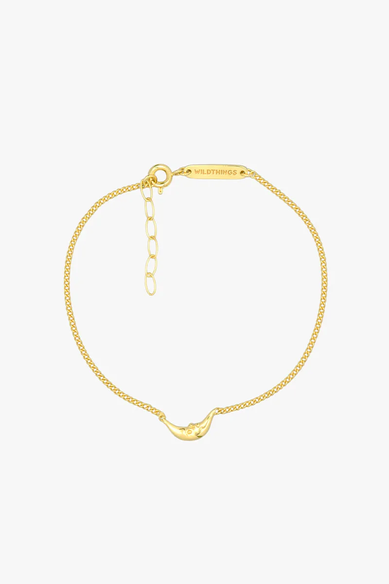 Lunar Glow Bracelet Gold Plated