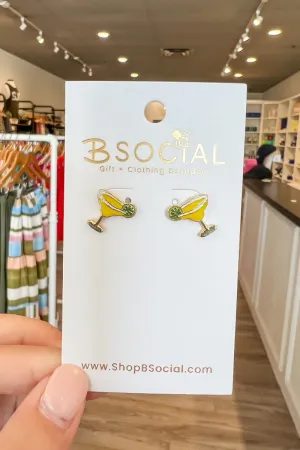 Margarita Enamel Stud Earrings