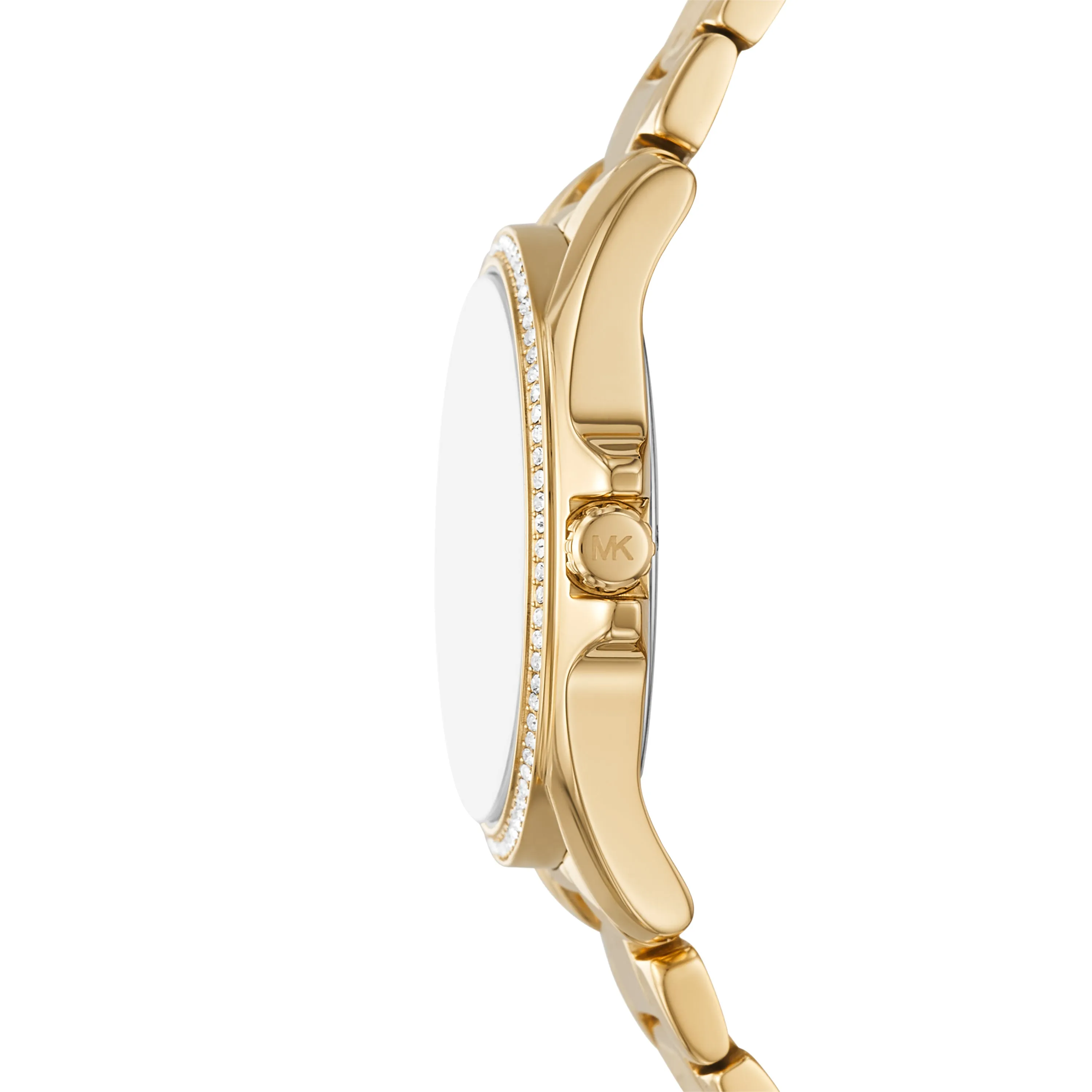 Michael Kors Kacie Three-Hand Gold-Tone Stainless Steel Watch MK4852