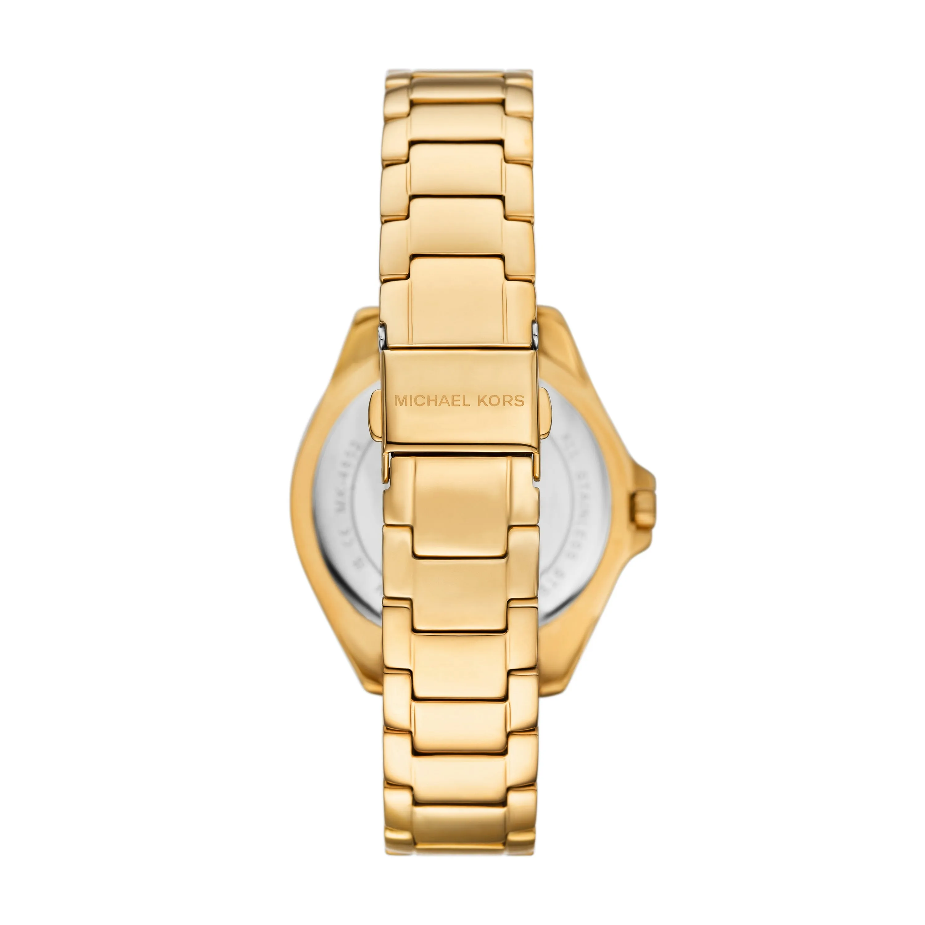 Michael Kors Kacie Three-Hand Gold-Tone Stainless Steel Watch MK4852