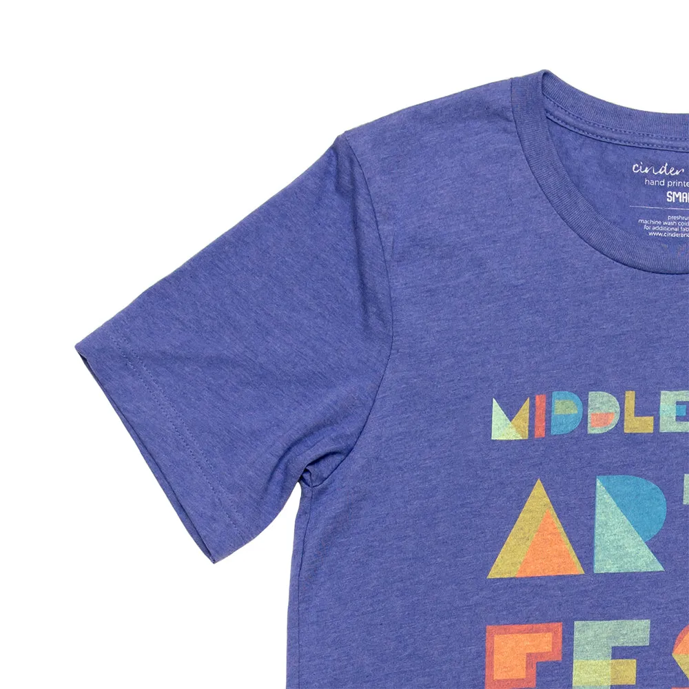 Middletown Arts Fest Tee - Lapis