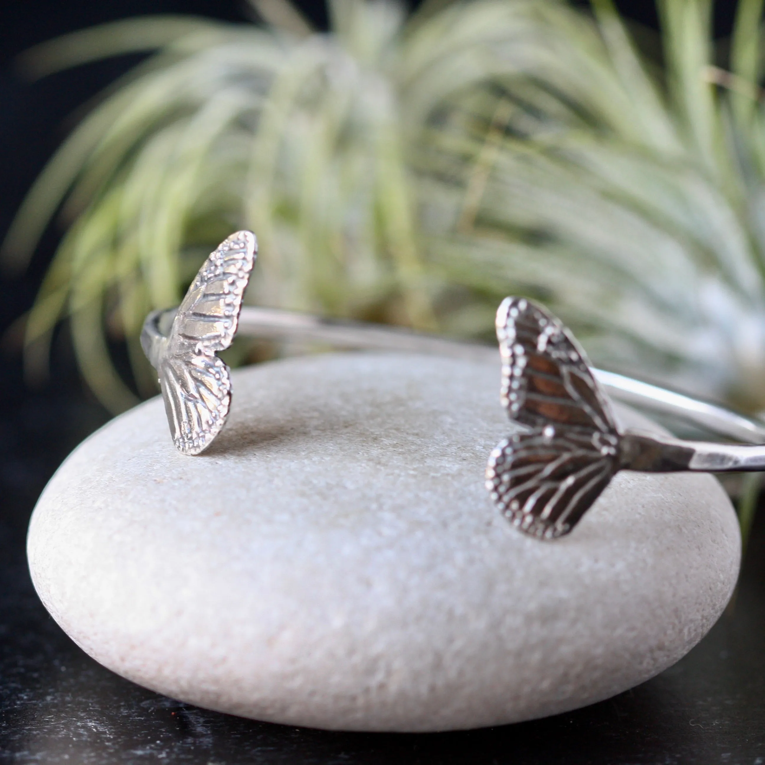 Monarch Butterfly Cuff Bracelet