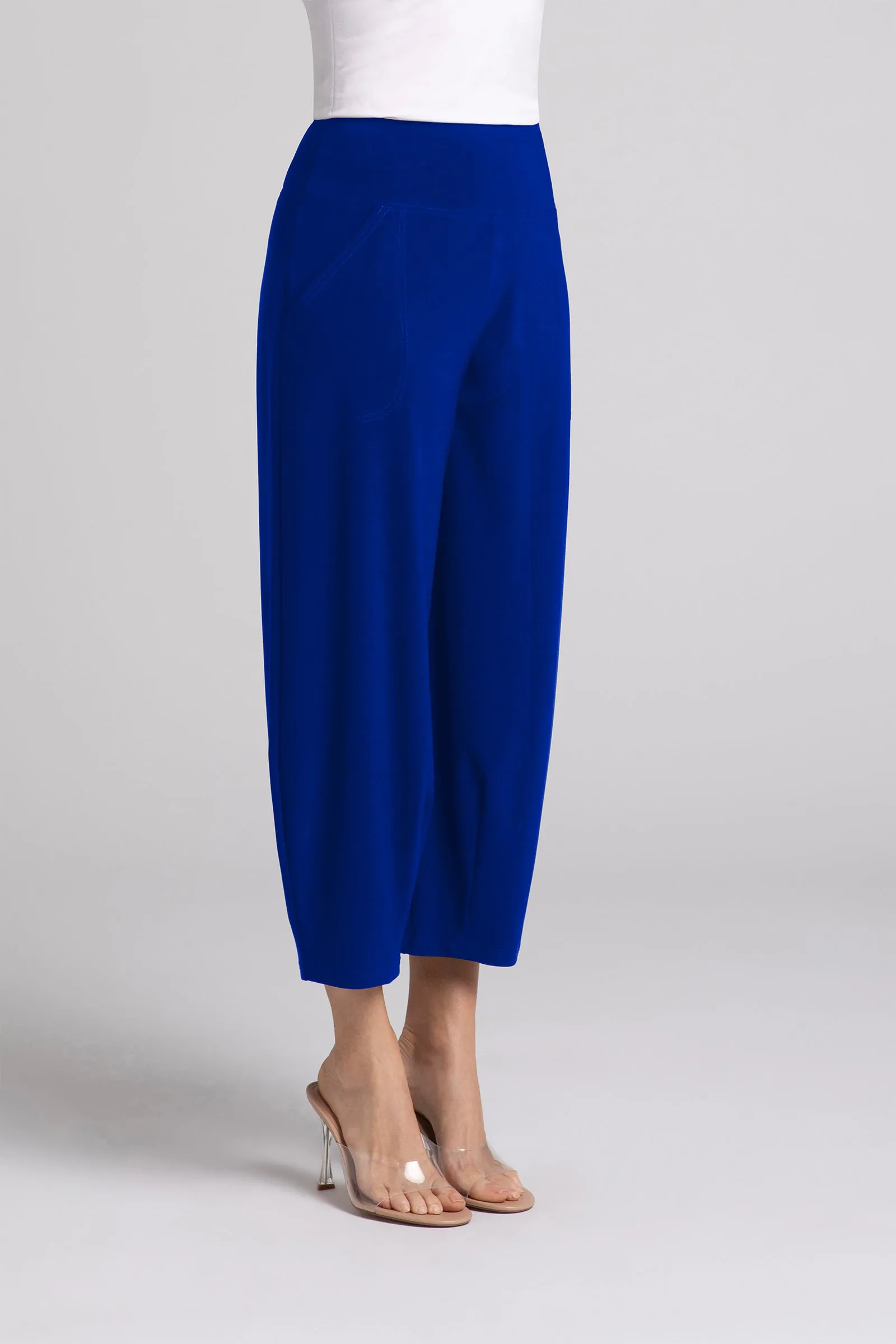 Narrow Lantern Pant | Lapis