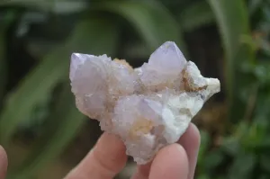 Natural Amethyst Spirit Quartz Clusters x 6 From Boekenhouthoek, South Africa