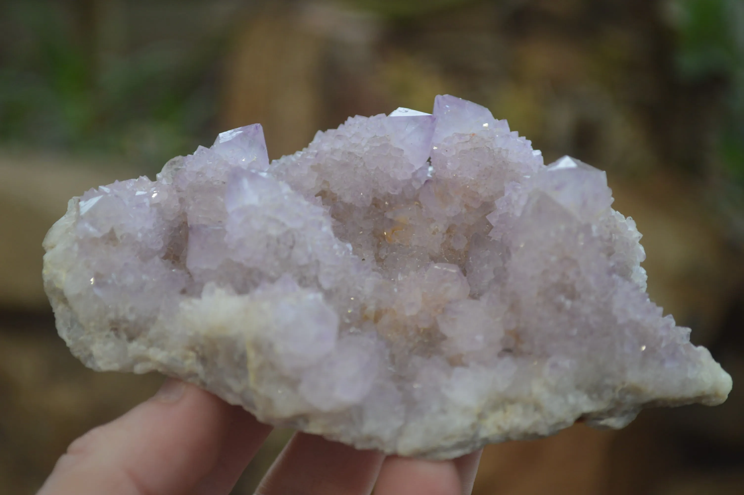 Natural Amethyst Spirit Quartz Clusters x 6 From Boekenhouthoek, South Africa