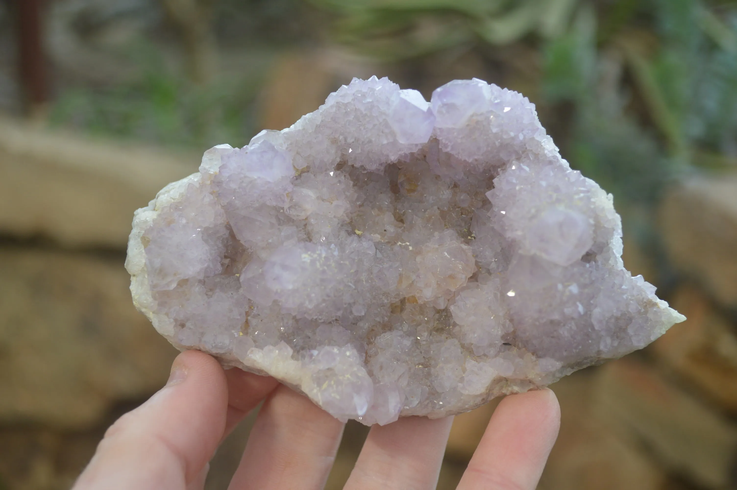 Natural Amethyst Spirit Quartz Clusters x 6 From Boekenhouthoek, South Africa