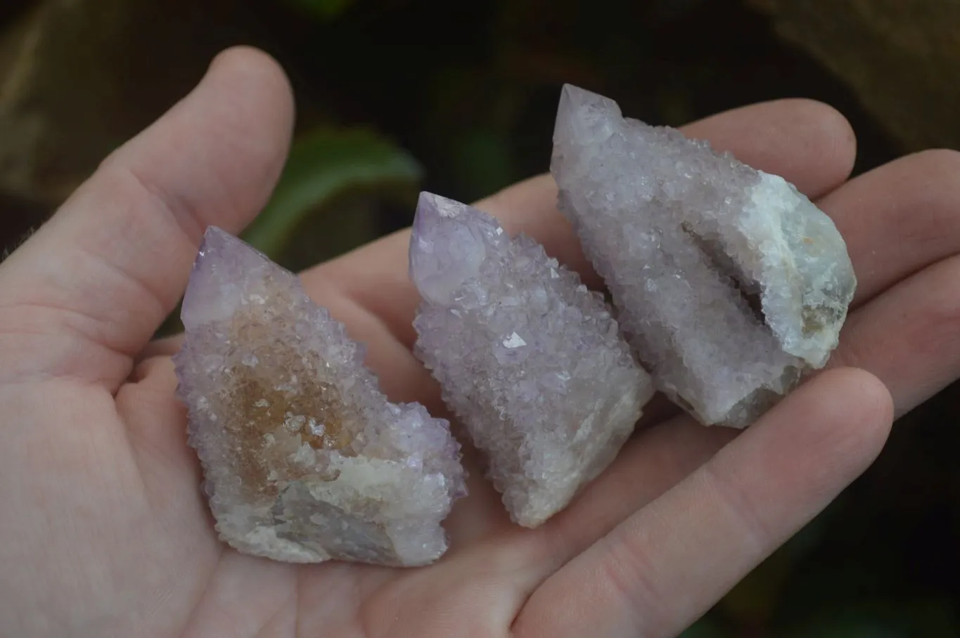 Natural Amethyst Spirit Quartz Crystals x 35 From Boekenhouthoek, South Africa