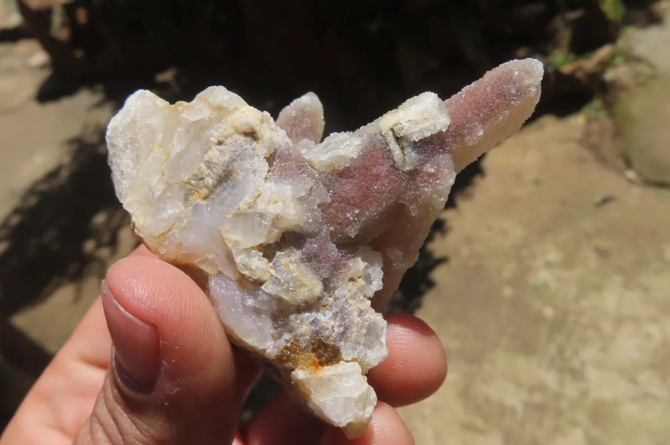 Natural Fairy Spirit Quartz Clusters x 23 From Boekenhouthoek, South Africa