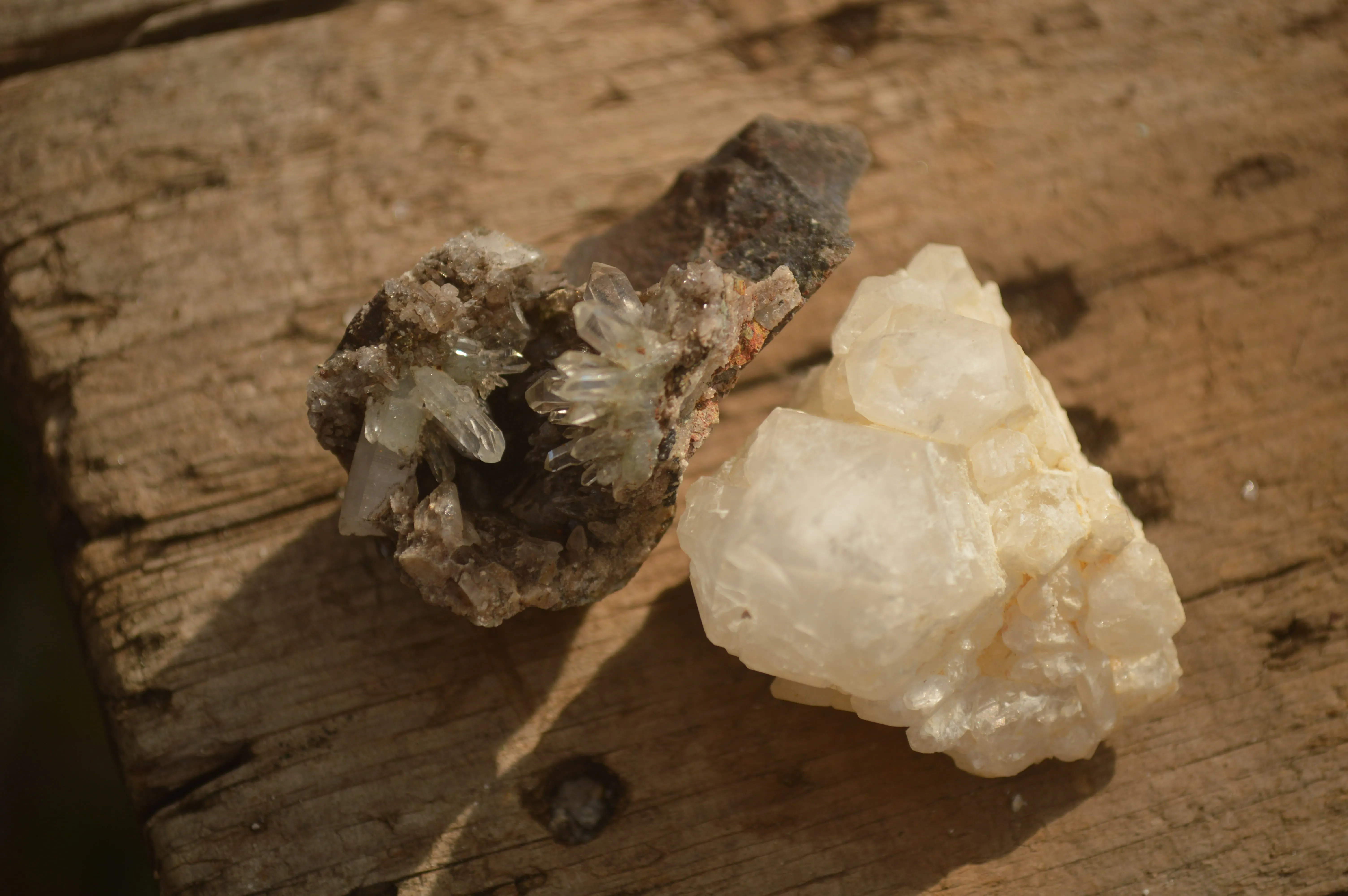 Natural Mixed Selection Of Quartz Specimens x 35 From Southern Africa