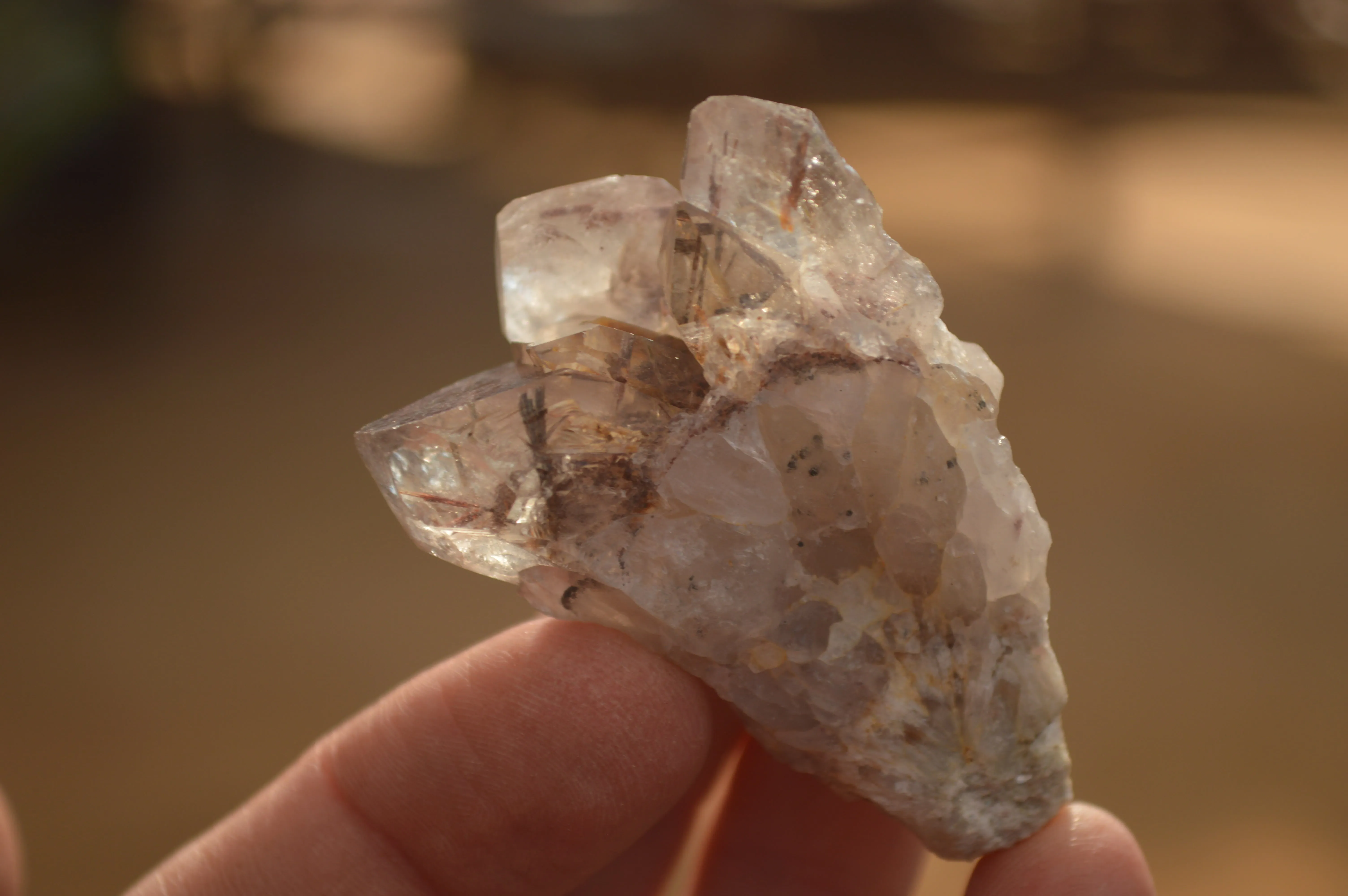 Natural Mixed Selection Of Quartz Specimens x 35 From Southern Africa