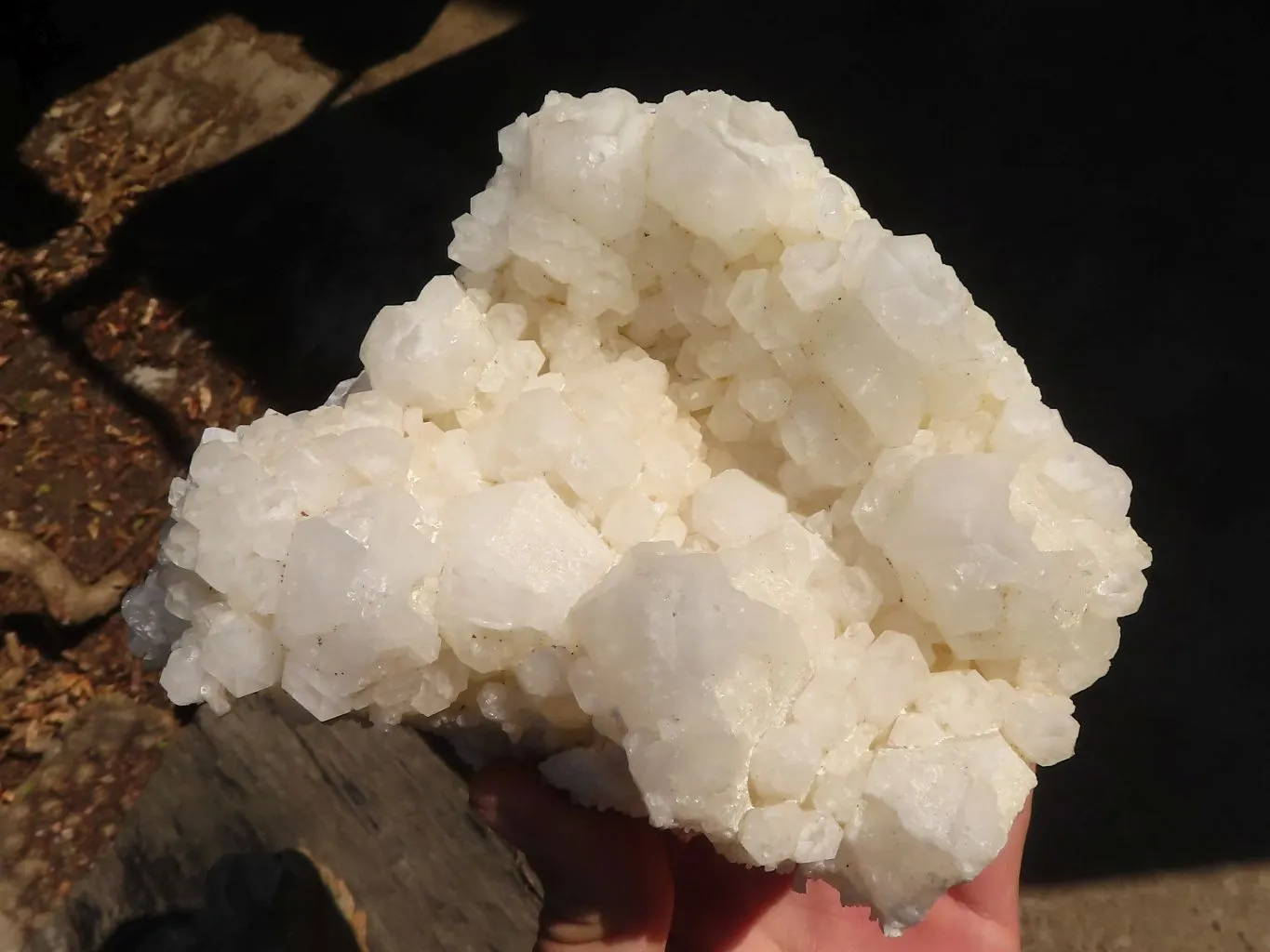 Natural "Cathedral Window" Candle Quartz Formations x 2 From Madagascar