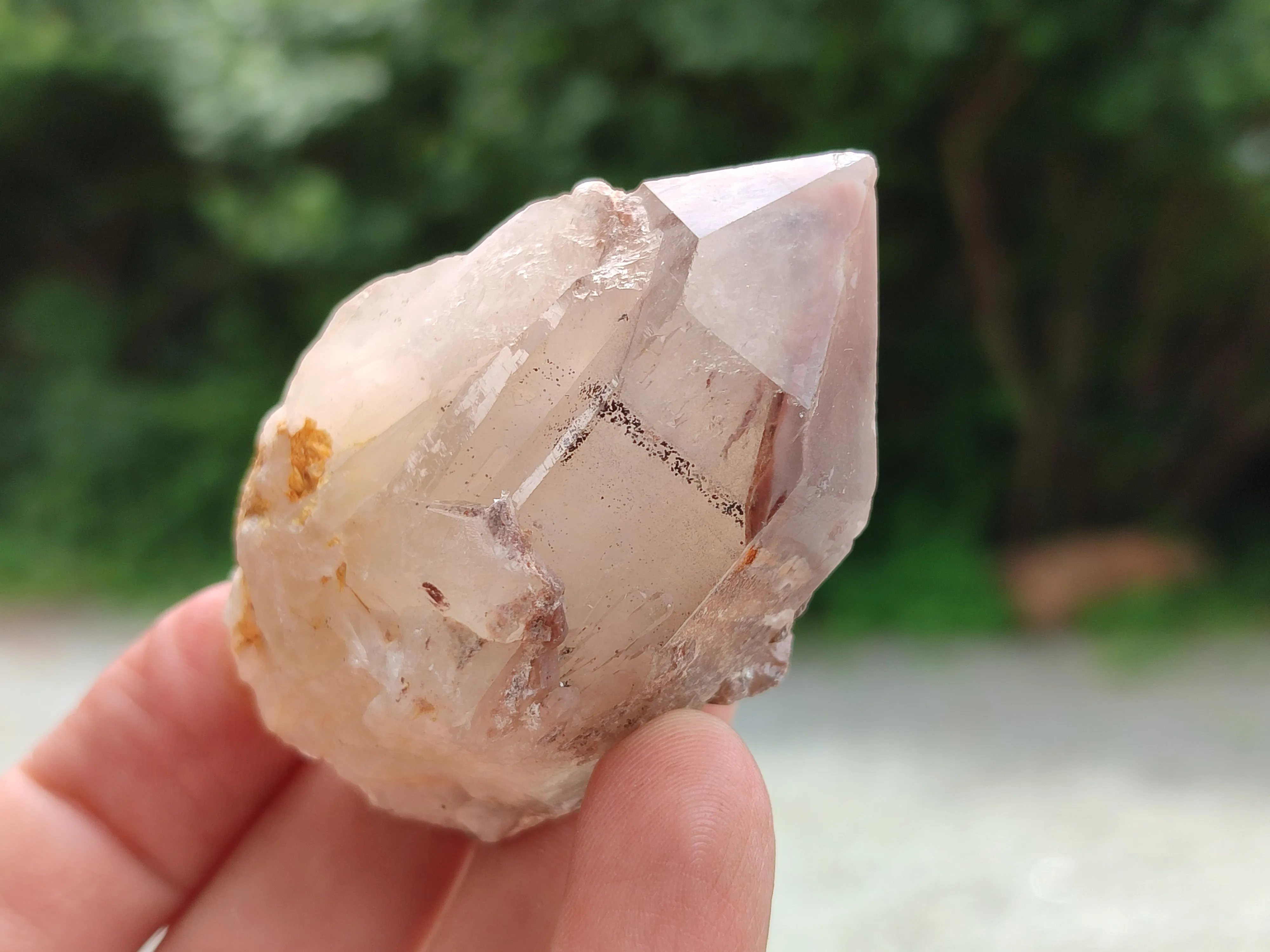 Natural Red Hematoid Quartz Specimens x 12 From Zimbabwe