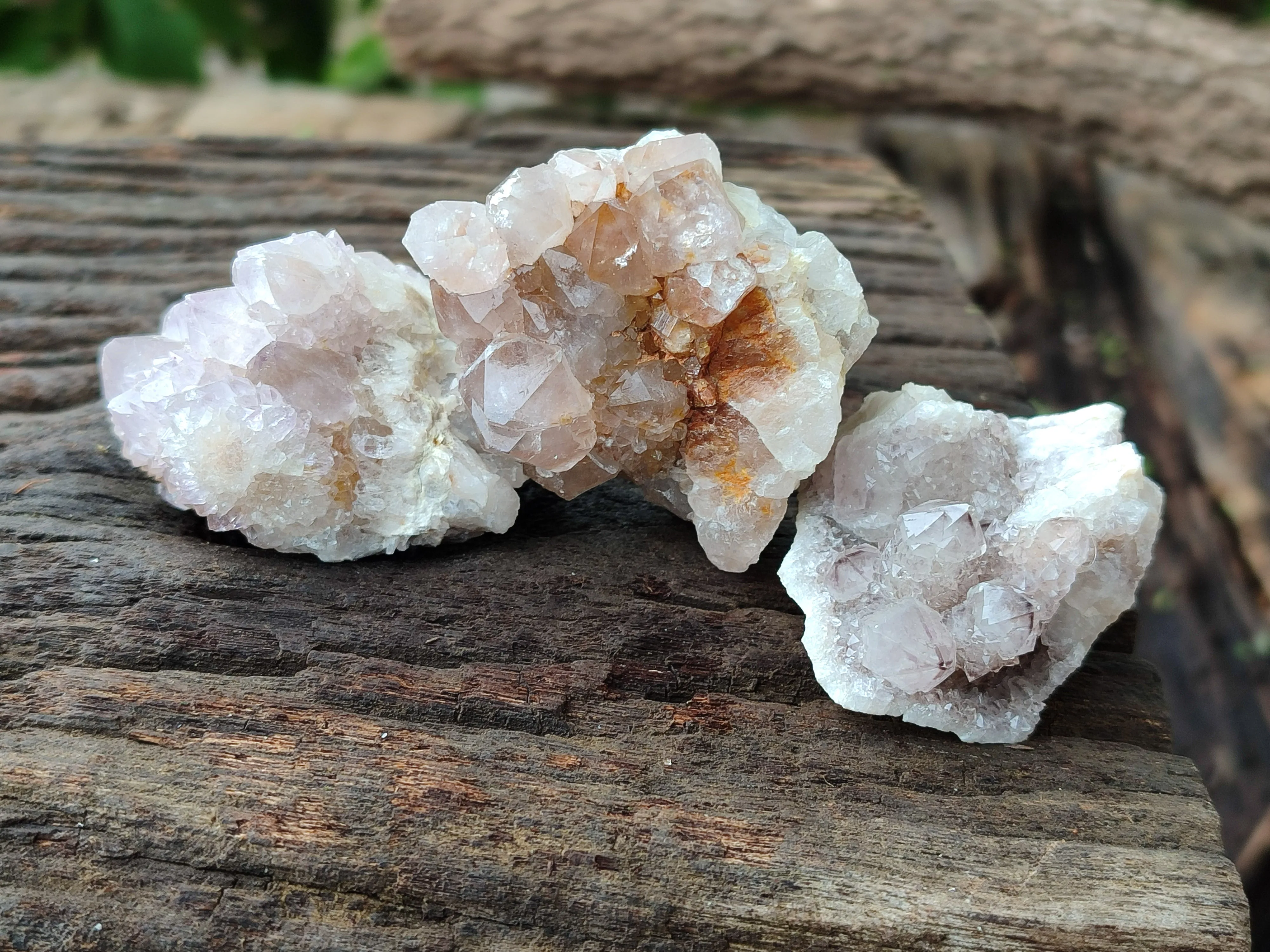 Natural Spirit Quartz Clusters x 35 From Boekenhouthoek, South Africa