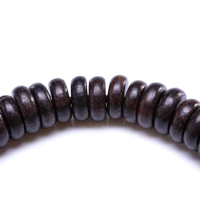 Natural Tibetan Rosewood Beaded Bracelet