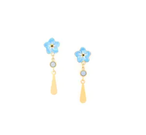 NEELA Forget Me Not Dangle Earring