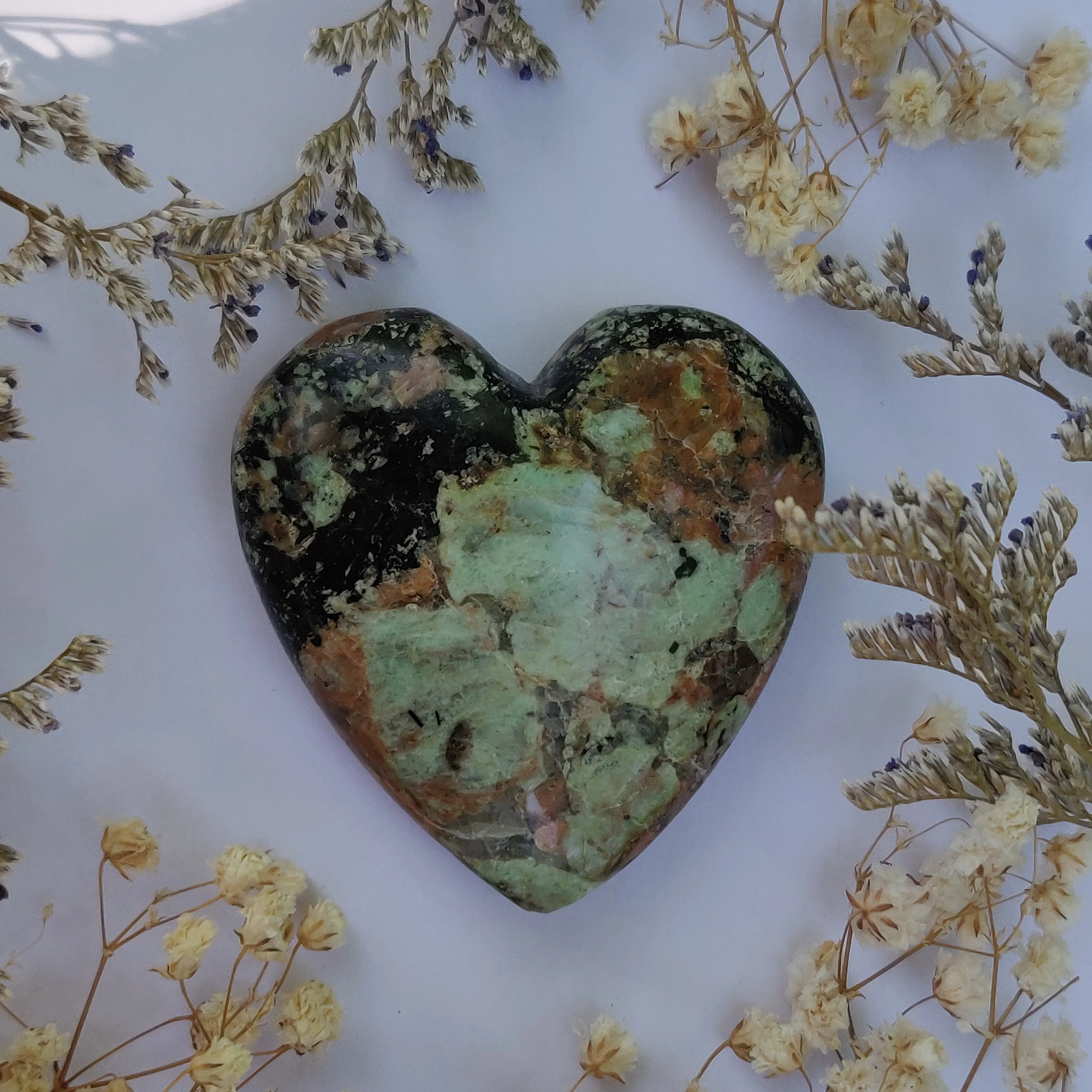 NEW Find from Madagascar!  Calcozite Heart (#J2)