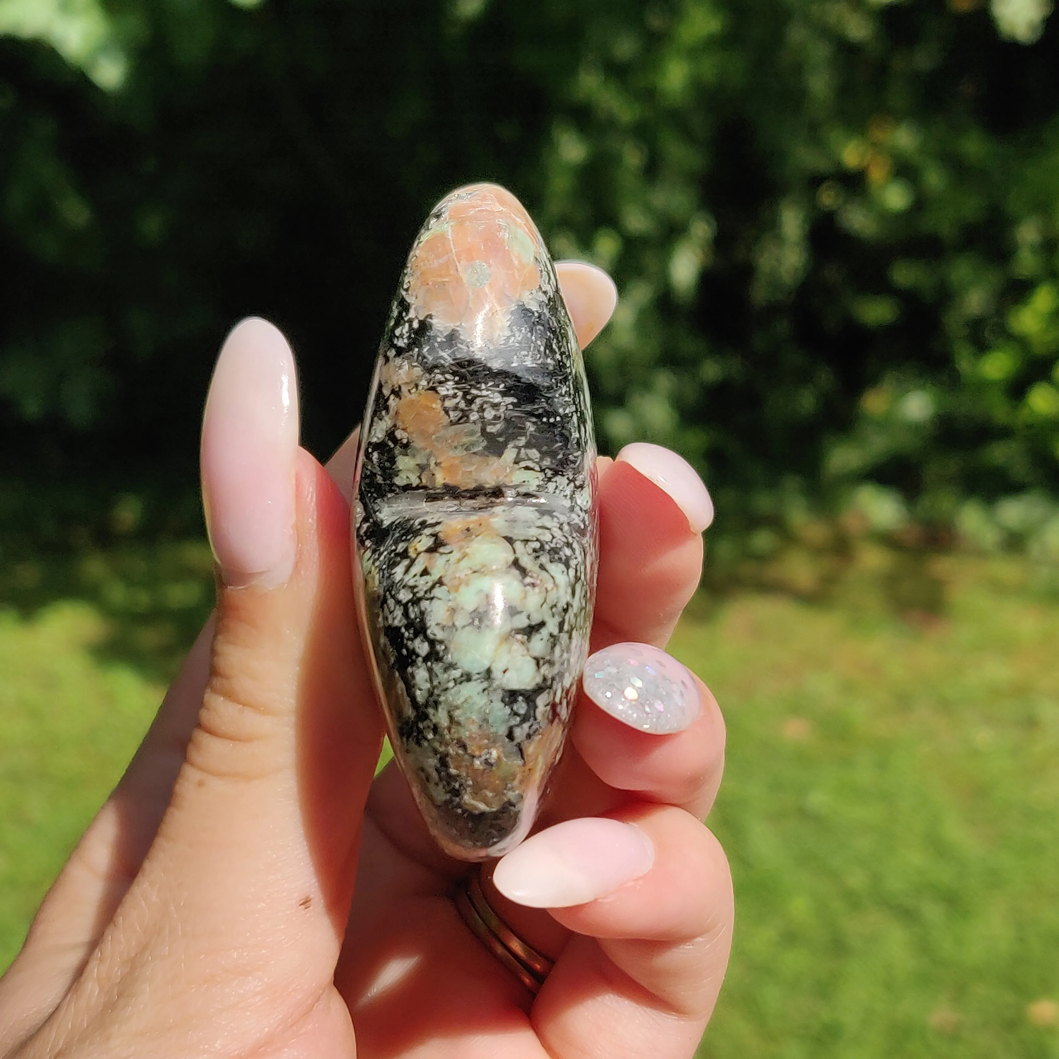 NEW Find from Madagascar!  Calcozite Heart (#J2)