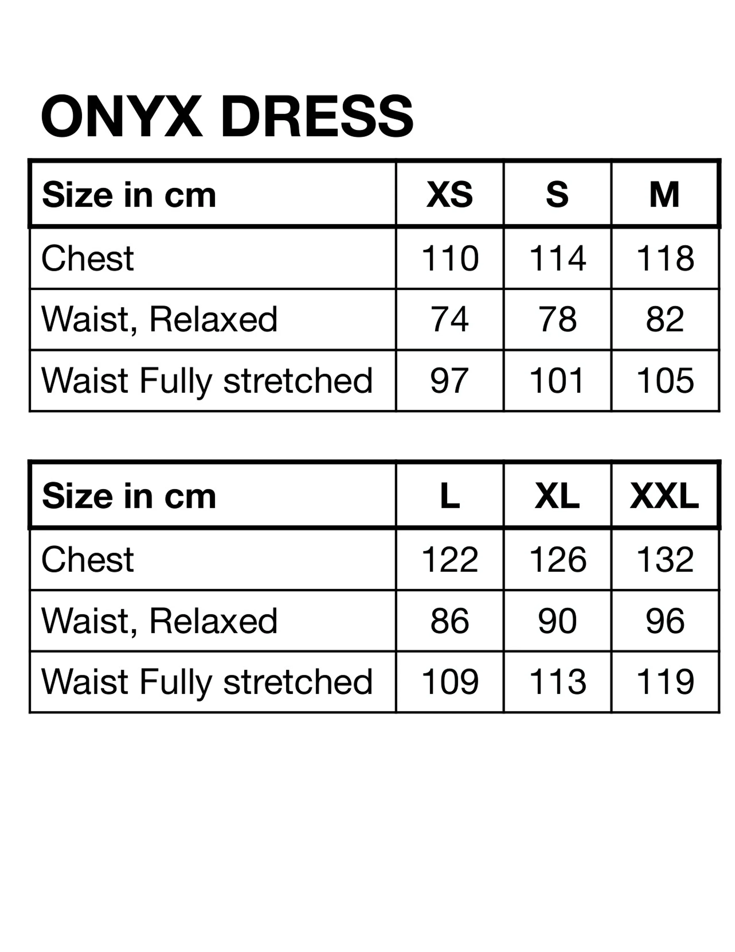 Onyx dress - Black