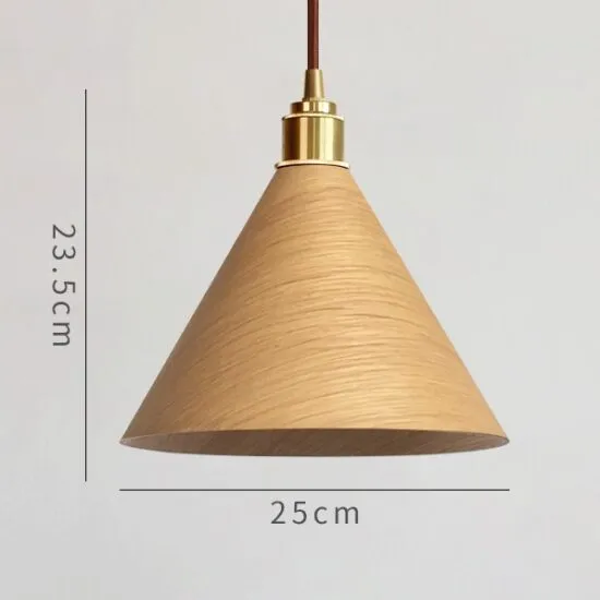 Osmunde Scandinavian Wooden Lamp Shade Pendant Light