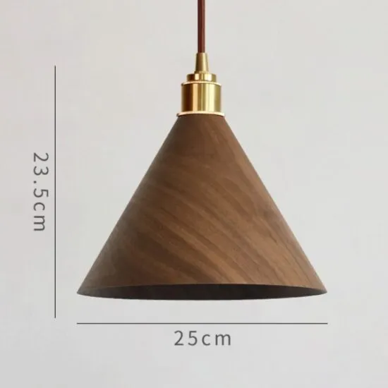 Osmunde Scandinavian Wooden Lamp Shade Pendant Light