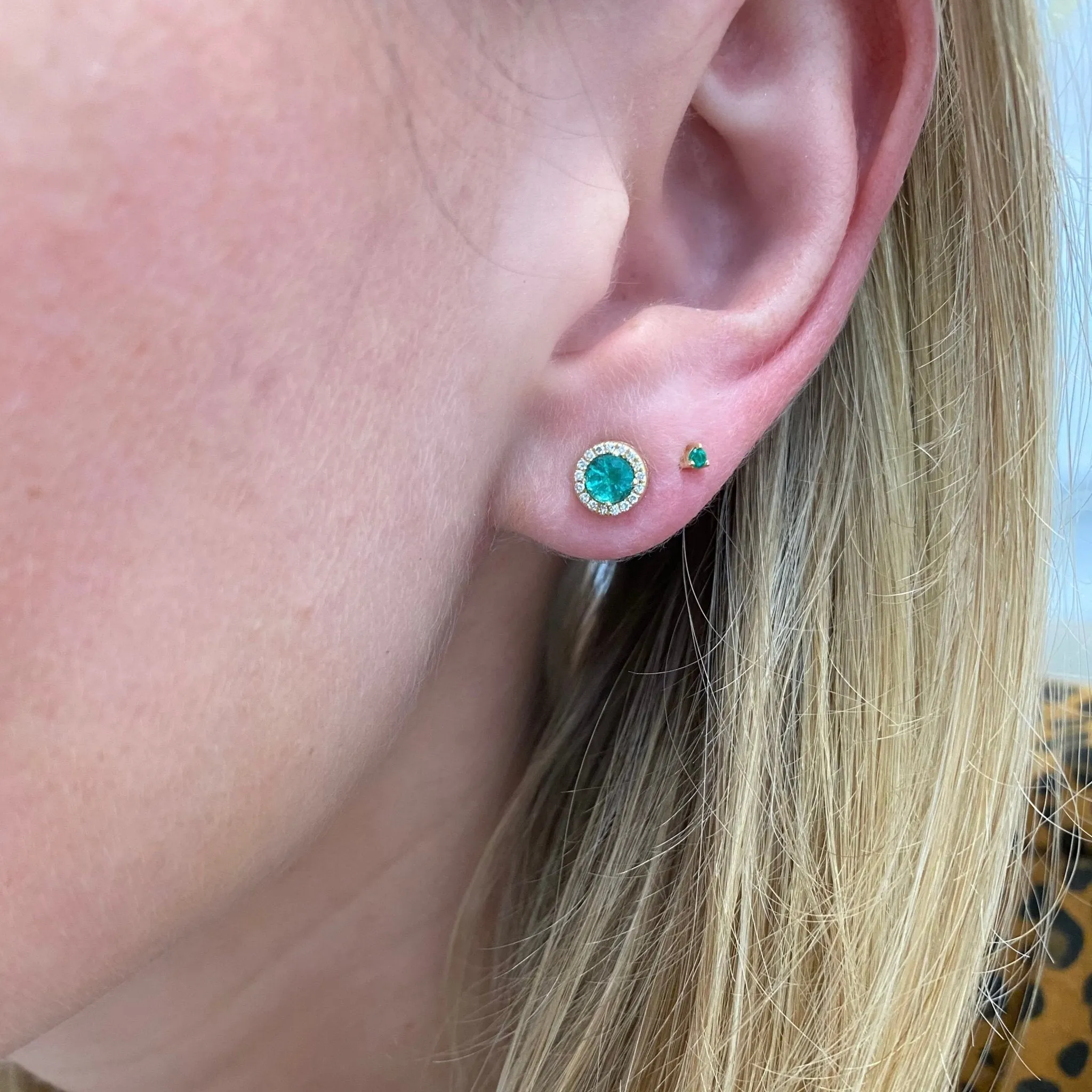 Petite Gemstone Studs