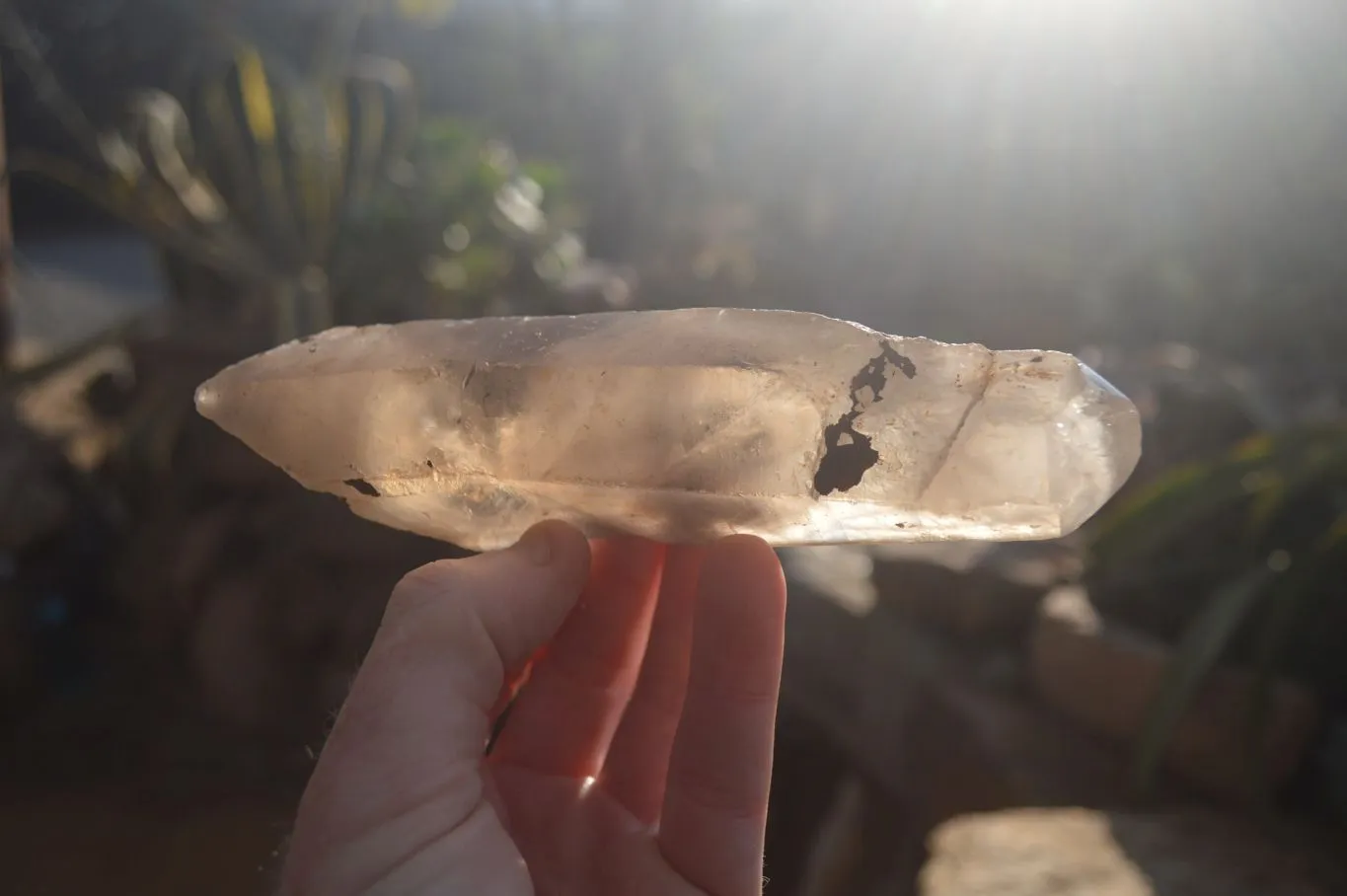 Polished Large Smokey Quartz Crystals  x 3 From Namibia