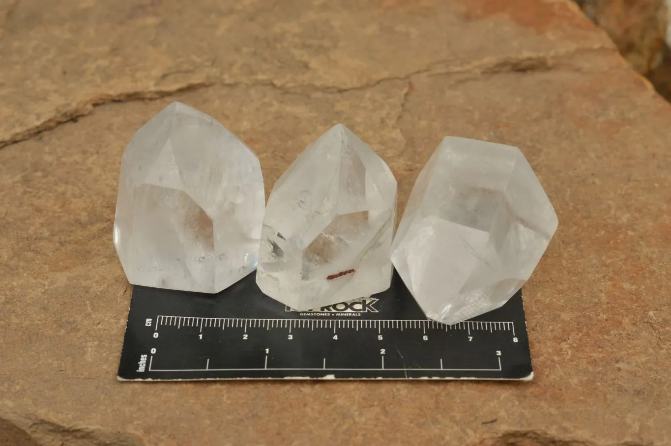 Polished Small Semi Optic Quartz Points x 35 From Madagascar