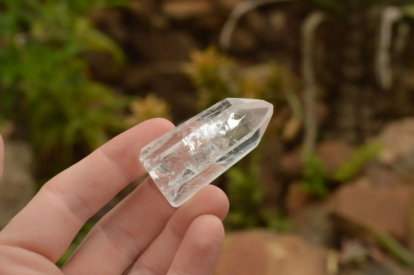 Polished Small Semi Optic Quartz Points x 35 From Madagascar