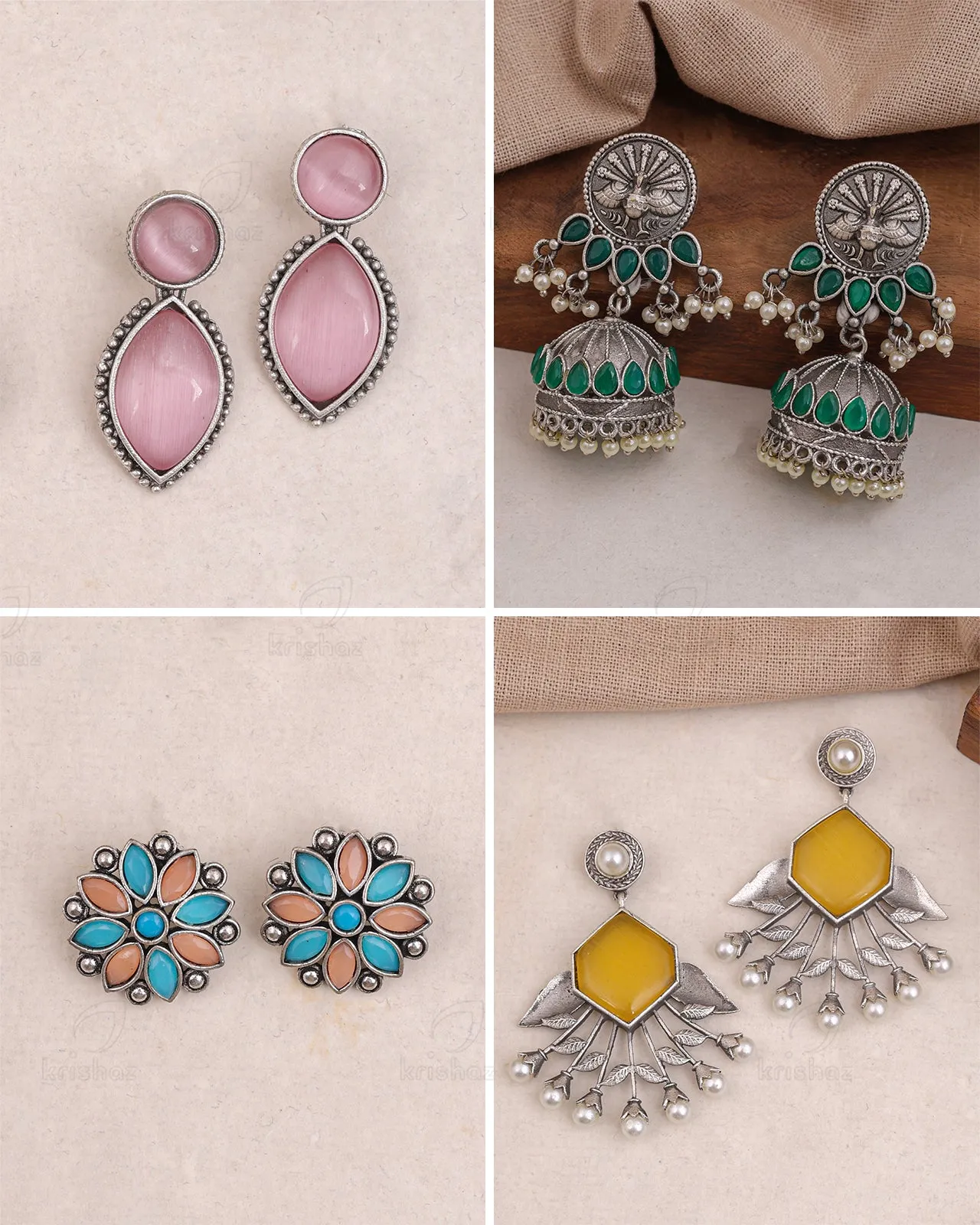 Roma Combo Earring Set - wxo