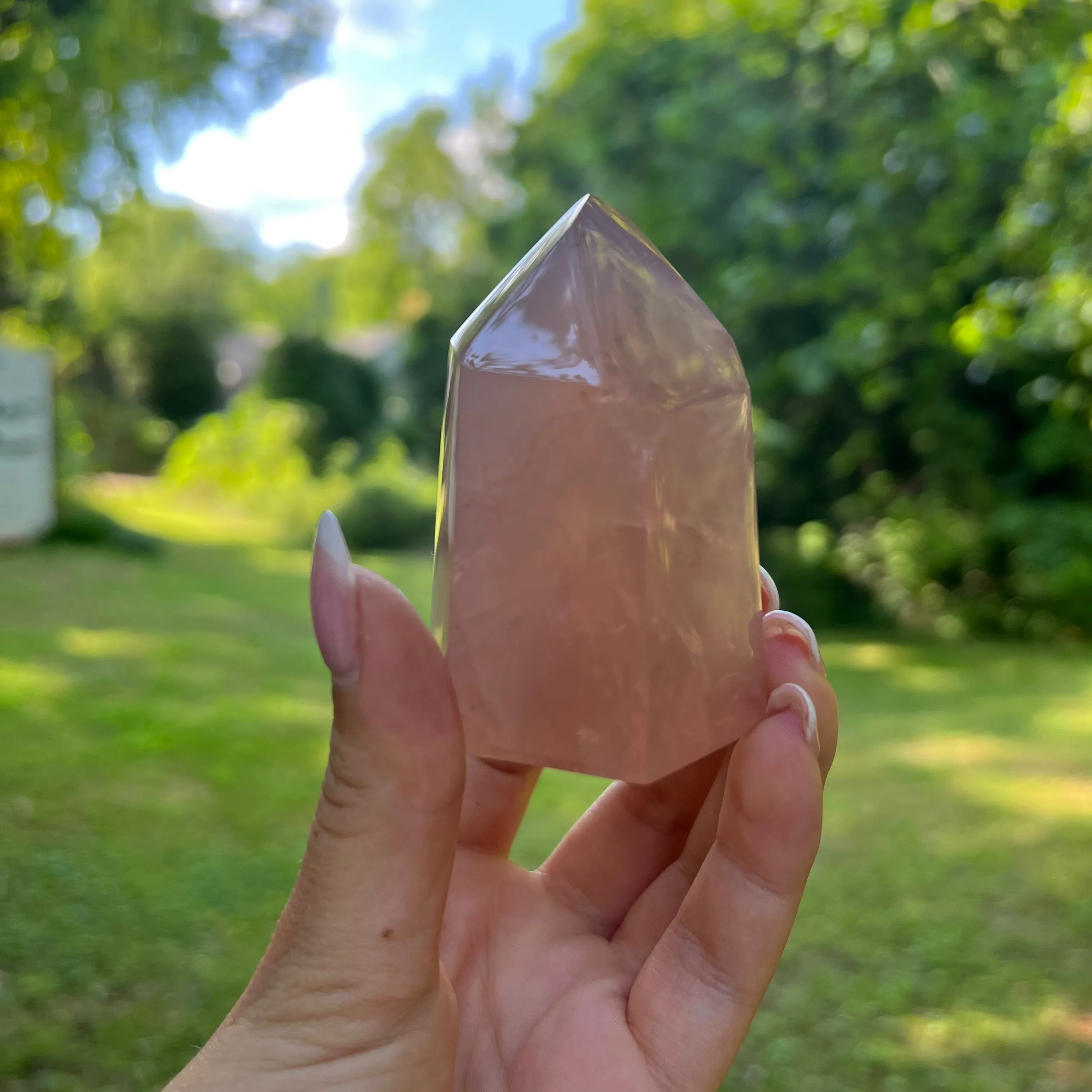 Rose Quartz Point (#6)