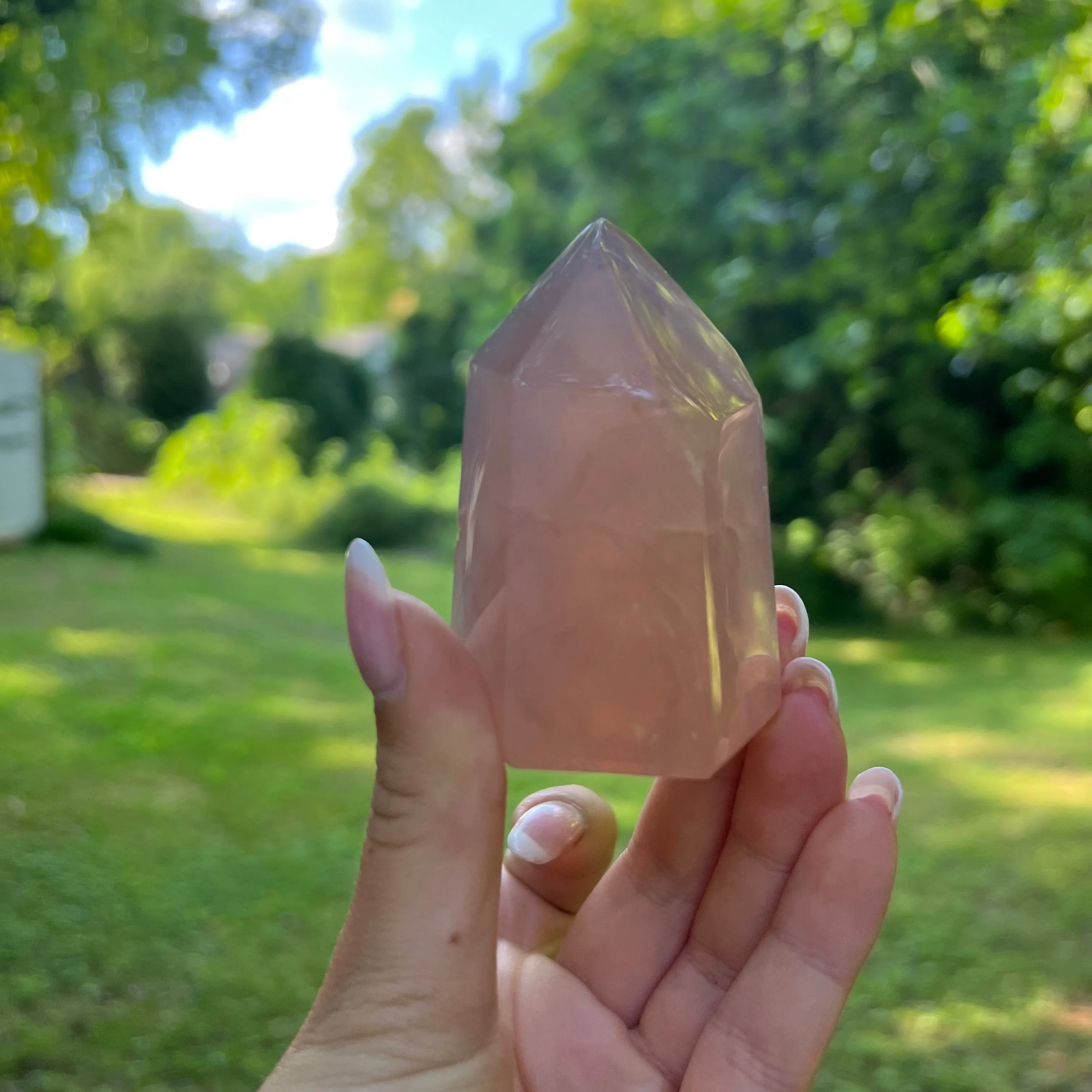 Rose Quartz Point (#6)