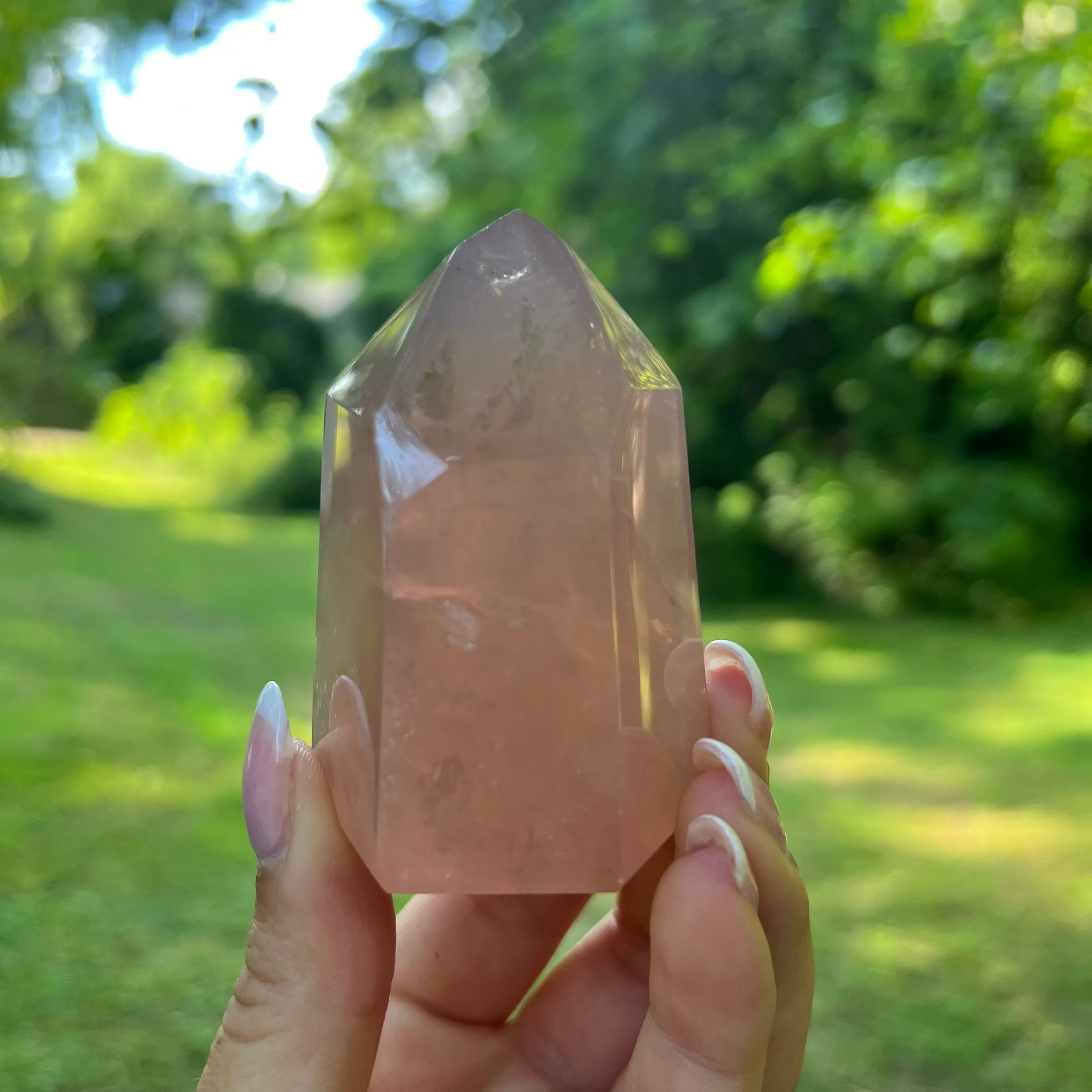 Rose Quartz Point (#6)