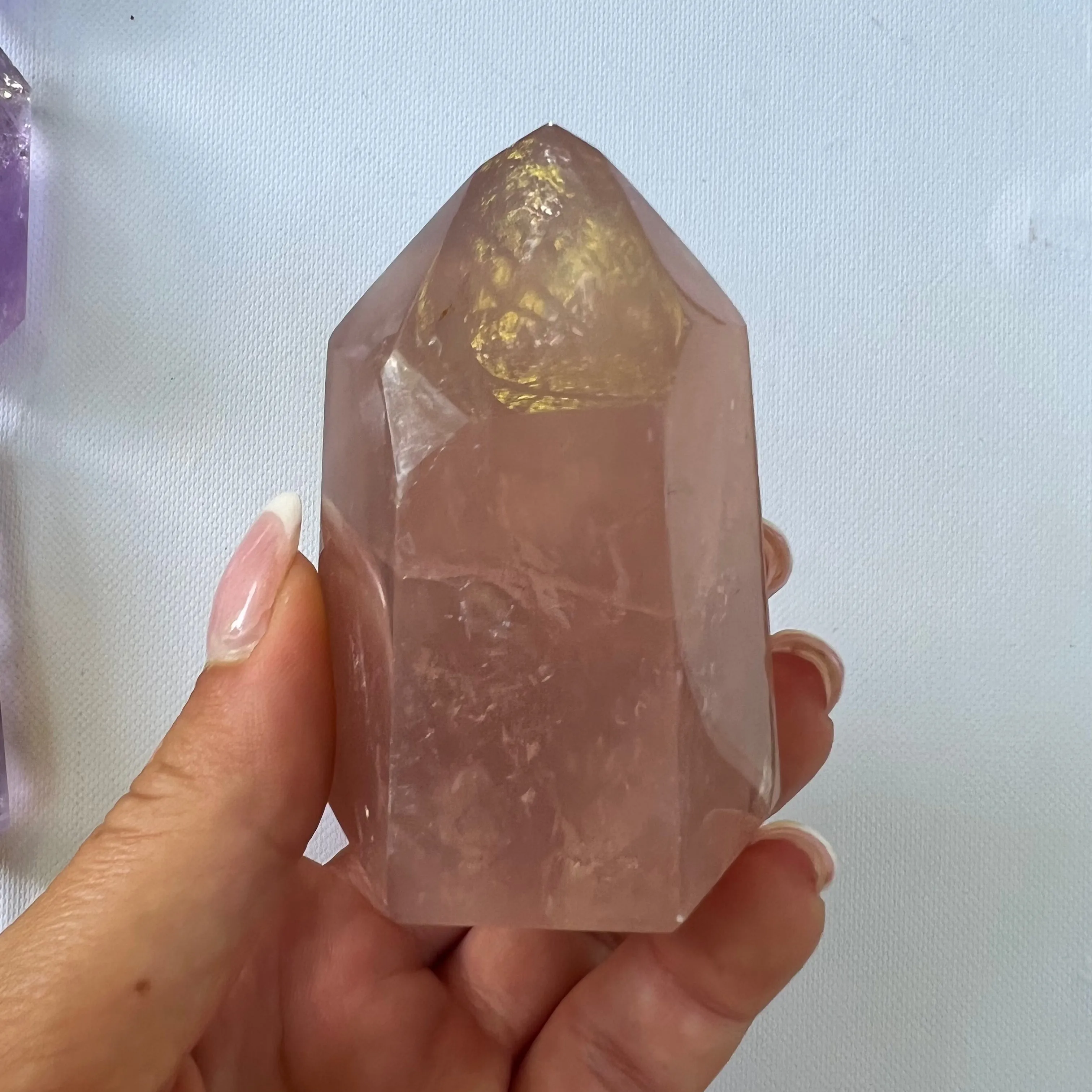 Rose Quartz Point (#6)